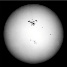 Herschel Prisms - Sun Spots