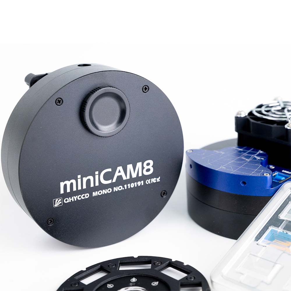 QHY miniCAM8 Colour / Monochrome Deep-Sky Imaging Camera Bundle