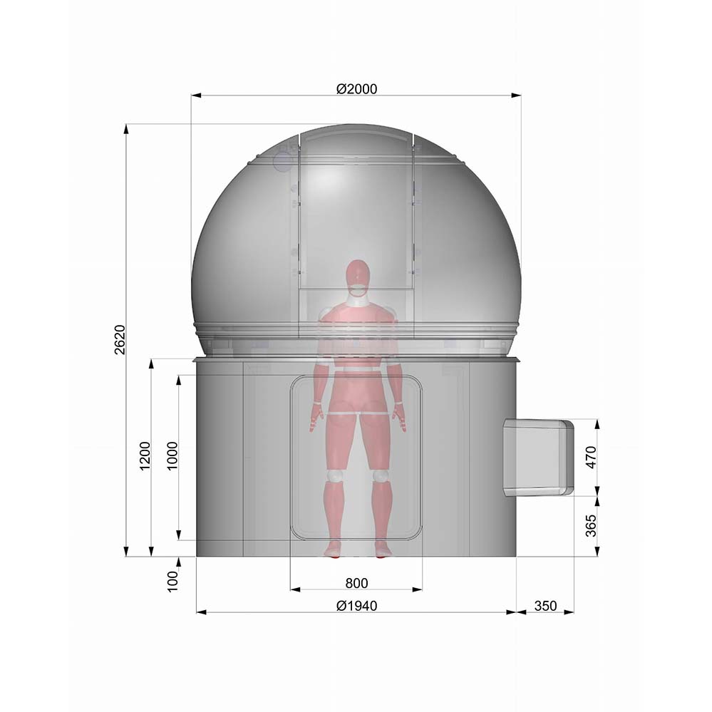 ScopeDome 2M Observatory Dome - Full Automation