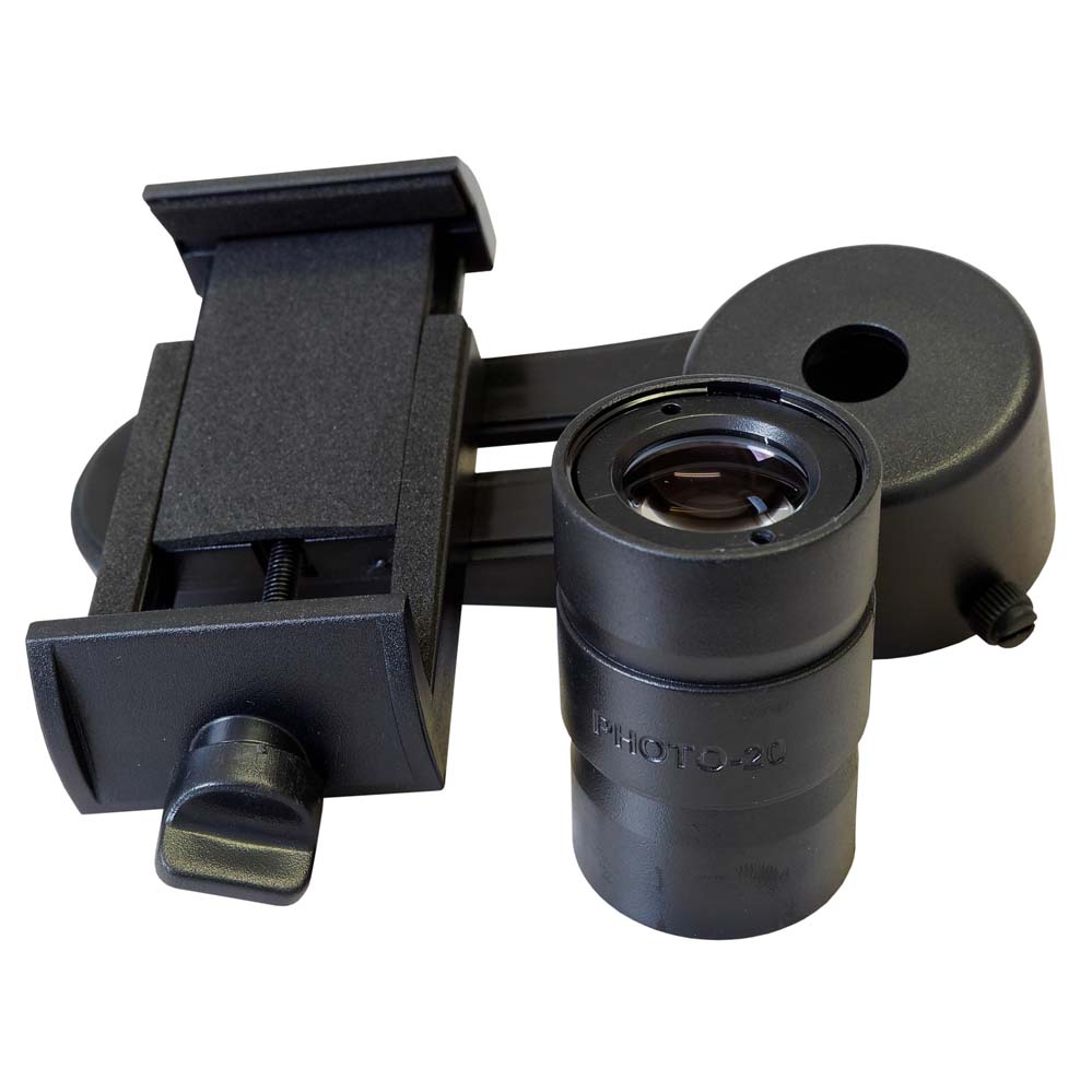 Sky-Watcher SmartPhoto Plus Smartphone Camera Adapter for Telescopes (with 20mm Eyepiece)